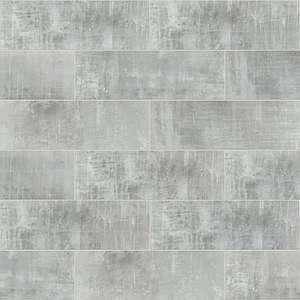 Cosmopolitan ceramic tile by Shaw, in Silver Frost