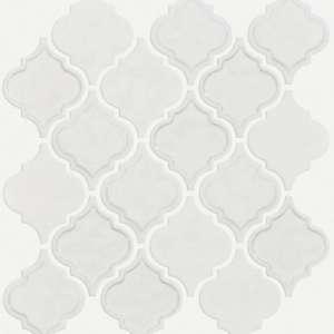 Geoscapes Lantern glass tile from Shaw, in White