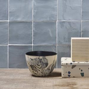 Room scene with Fes ceramic tile by Centura in Cielo