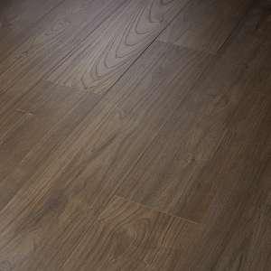 Intrigue laminate flooring by Shaw, in Oiled Walnut