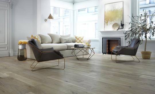 Room scene with Naked collection flooring from Mercier