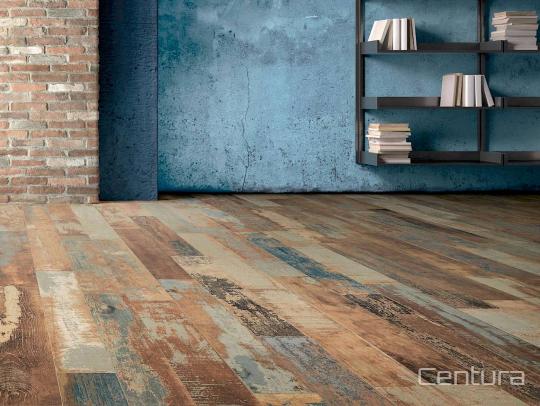 Room scene with Colorart ceramic tile in Navy